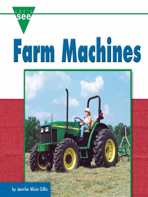 cover image of Farm Machines